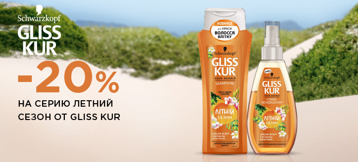 Акция от Gliss Kur